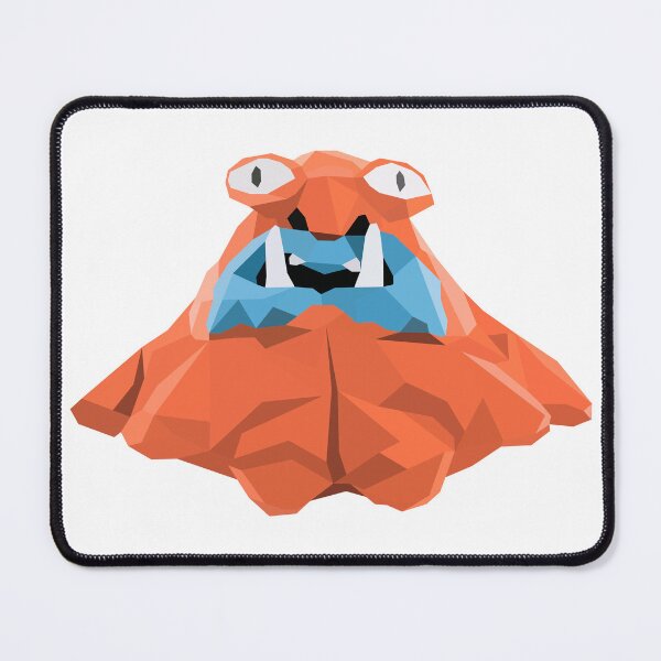Item preview, Orange Creature Poly - Huge Barfy Slime Earthbound designed and sold by Peechowspets.
