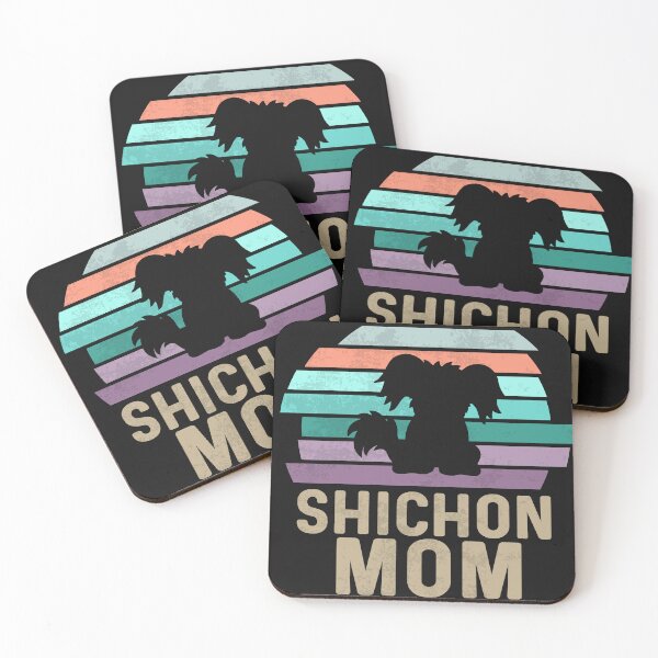 Item preview,  Shichon dog Mama mother, Shichon Owner Mom Chritmas Birthday Gift designed and sold by Lazza-Tracks.
