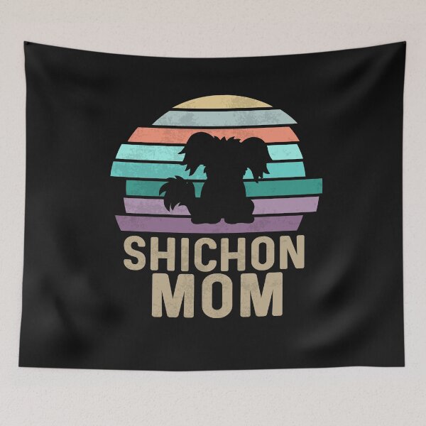 Item preview,  Shichon dog Mama mother, Shichon Owner Mom Chritmas Birthday Gift designed and sold by Lazza-Tracks.