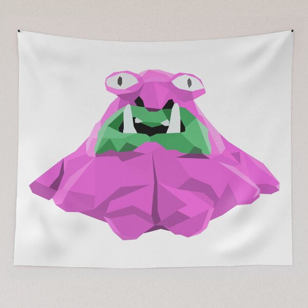 Item preview, Pink Creature Poly - Huge Barfy Slime Earthbound designed and sold by Peechowspets.