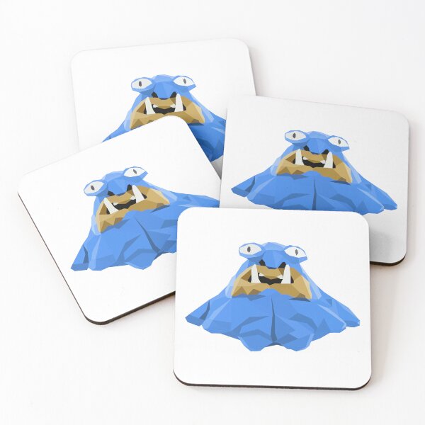 Item preview, Blue Creature Poly - Huge Barfy Slime Earthbound designed and sold by Peechowspets.