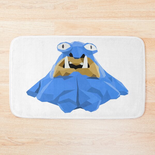 Item preview, Blue Creature Poly - Huge Barfy Slime Earthbound designed and sold by Peechowspets.