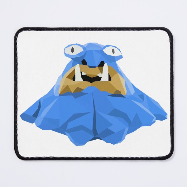Item preview, Blue Creature Poly - Huge Barfy Slime Earthbound designed and sold by Peechowspets.