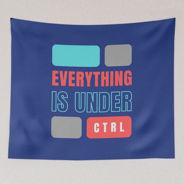 Item preview, Everything is under control pink red green designed and sold by DigitalArt BoutiqueRS.