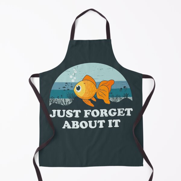 Item preview, Kawaii Goldfish & Seabed: Just Forget About It designed and sold by Happy Puppy Print On Demand.