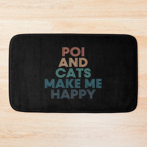 Item preview, Poi And Cats Make Me Happy- Gift for Poi & Cats Fans designed and sold by kindxinn.