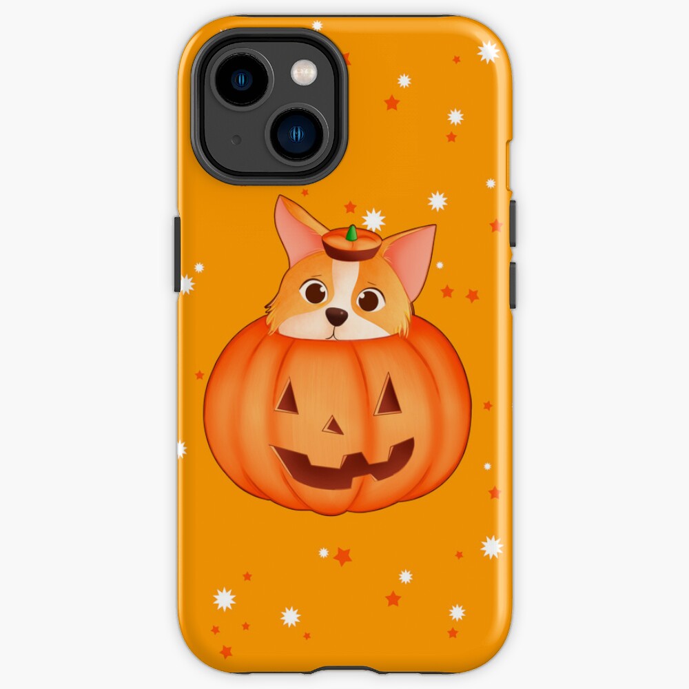 Corgi in Pumpkin iPhone Case
