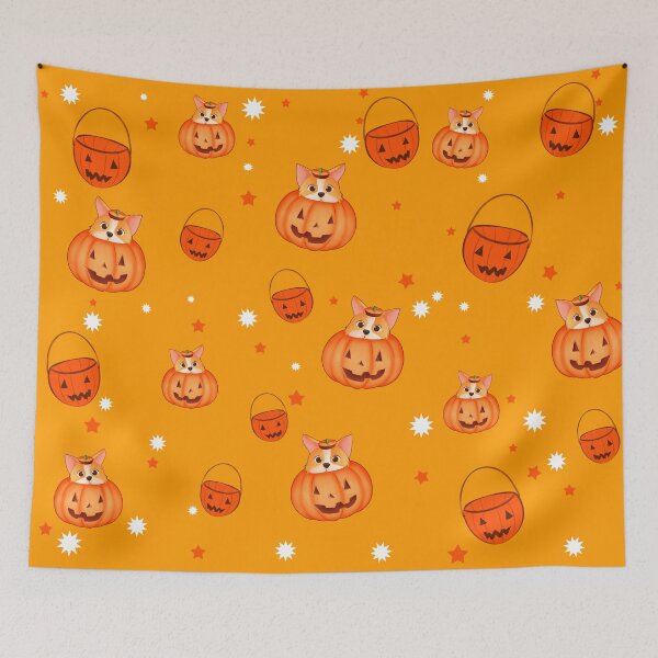 Item preview, Corgi in Pumpkin designed and sold by Ameliamaar.