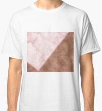Sivec Rosa Marmor - reiches Kupfer Classic T-Shirt