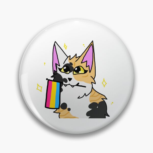 Item preview, Pansexual diluted tortoiseshell cat designed and sold by Cents-Ash.