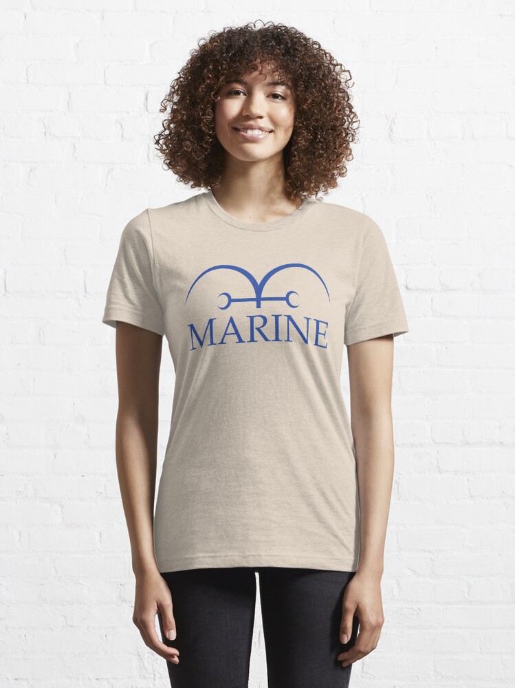 ONE PIECE T-shirt Marine