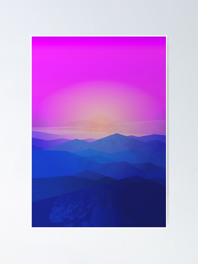 Thumbnail 2 of 3, Poster, Australia mountains designed and sold by elfelipe.