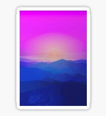 Australia mountains Sticker