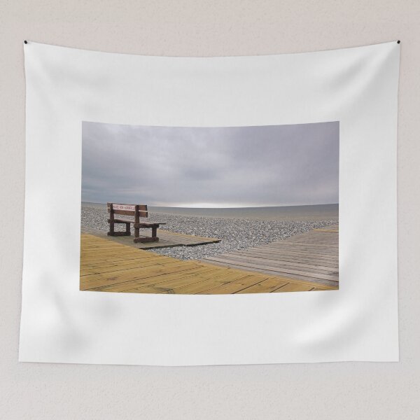 Item preview, A bench facing the sea. designed and sold by Véronique Lestoquoy.