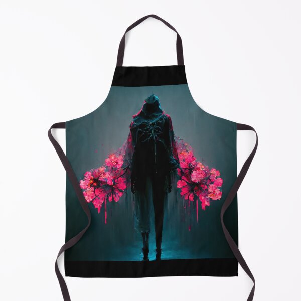 Item preview, Intimidating Character with Flowers - best selling designed and sold by Aditya Bhole.