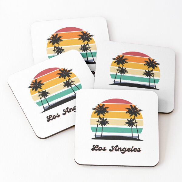 Item preview, Retro Los Angeles Palm Trees designed and sold by Jennifer Kennedy.