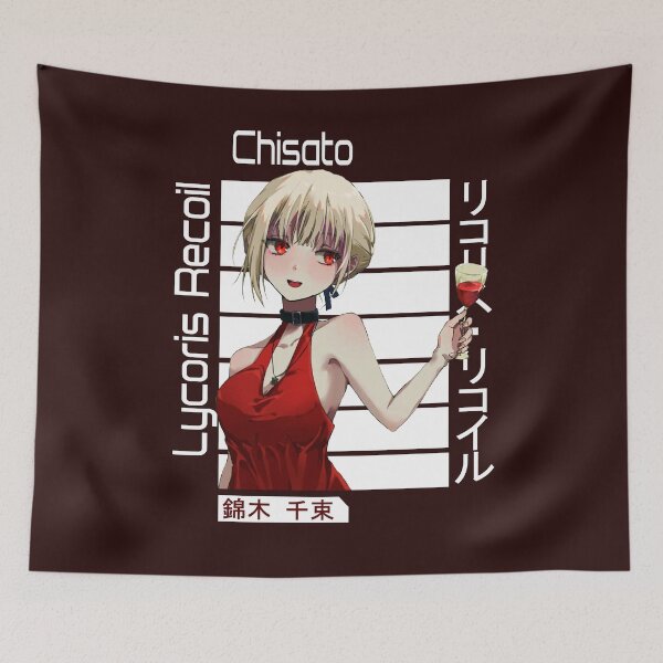 Item preview, Chisato at Party - Lycoris Recoil designed and sold by GuheheOtaku.