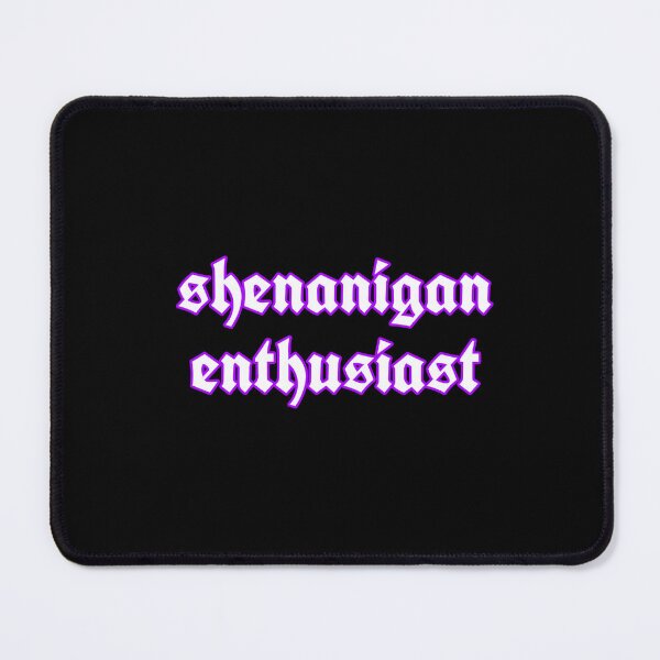 Item preview, shenanigan enthusiast laptop stickers, funny stickers, sarcasm laptop decals, shenanigan tumbler sticker, water bottle sticker designed and sold by Beautiful-SM.