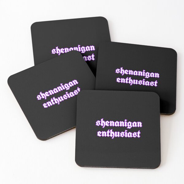 Item preview, shenanigan enthusiast laptop stickers, funny stickers, sarcasm laptop decals, shenanigan tumbler sticker, water bottle sticker designed and sold by Beautiful-SM.