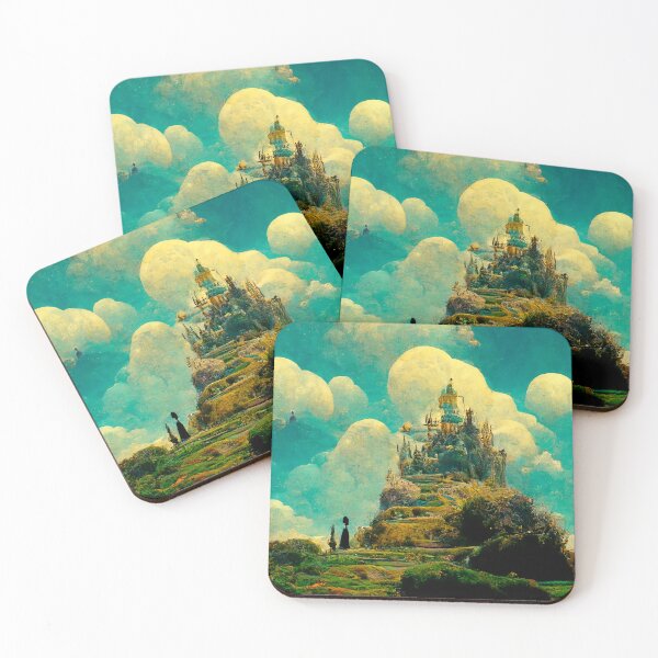 Item preview, Being Found, AI Surreal Landscape Art designed and sold by FuturalDesign.