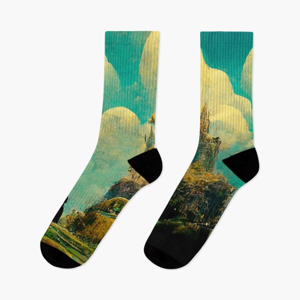 Item preview, Being Found, AI Surreal Landscape Art designed and sold by FuturalDesign.