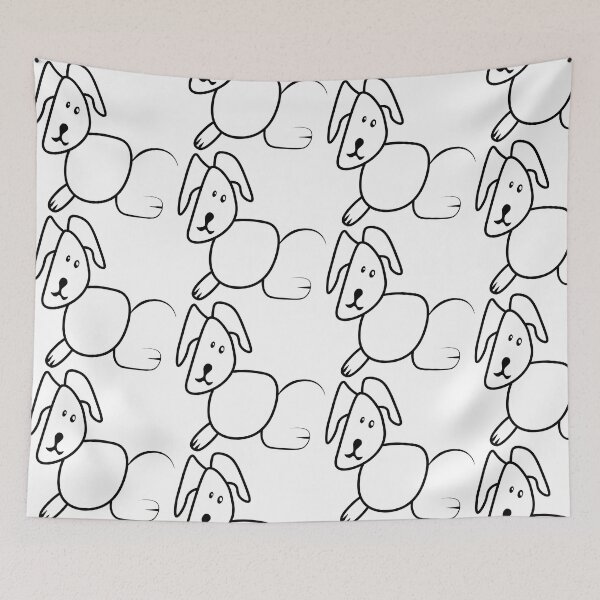 Item preview, Dog Letter Animal designed and sold by Shirtey.