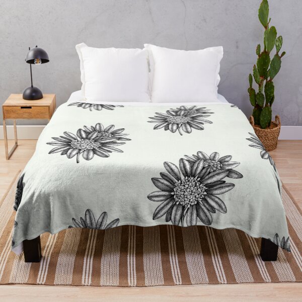 Item preview, chrysanthemum flower drawing - simple flower art designed and sold by Softlife.