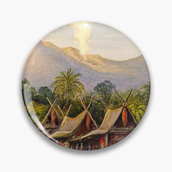 Item preview, Papandayan volcano on Java -Ernst Haeckel designed and sold by TeeARTHY.