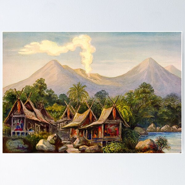 Item preview, Papandayan volcano on Java -Ernst Haeckel designed and sold by TeeARTHY.
