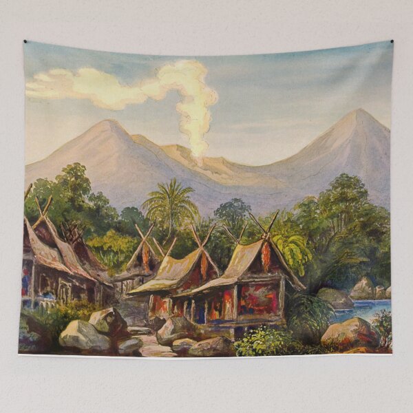 Item preview, Papandayan volcano on Java -Ernst Haeckel designed and sold by TeeARTHY.