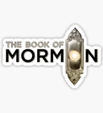 Book Of Mormon Logo Sticker