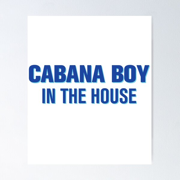 Artikelvorschau, Cabana Boy In The House - Funny Pool Boy Beach entworfen und verkauft von augenpulver.