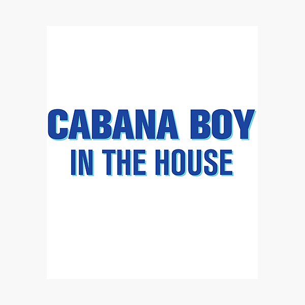 Item preview, Cabana Boy In The House - Funny Pool Boy Beach designed and sold by augenpulver.