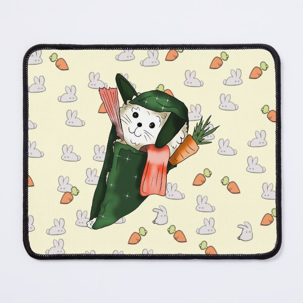 Item preview, cartoon bunny sushi temaki designed and sold by CuisineCat.