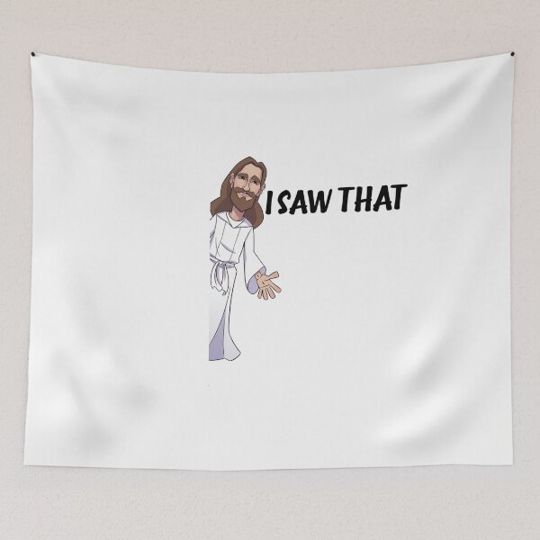 Item preview, Jesus Meme I Saw That designed and sold by Art-IsArt.