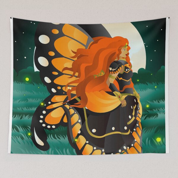 Item preview, magical butterfly fairy in the nature designed and sold by matintheworld ( delcarmat ).