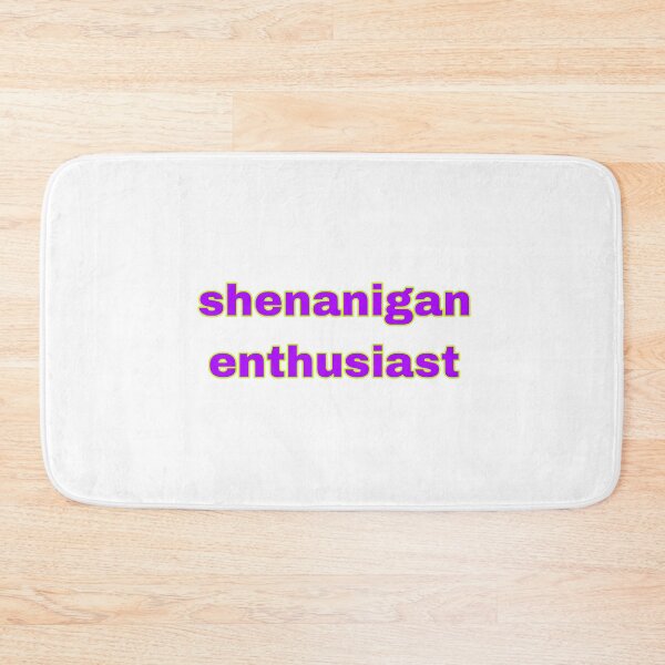 Item preview, shenanigan enthusiast laptop stickers, funny stickers, sarcasm laptop decals, shenanigan tumbler sticker, water bottle sticker designed and sold by Beautiful-SM.
