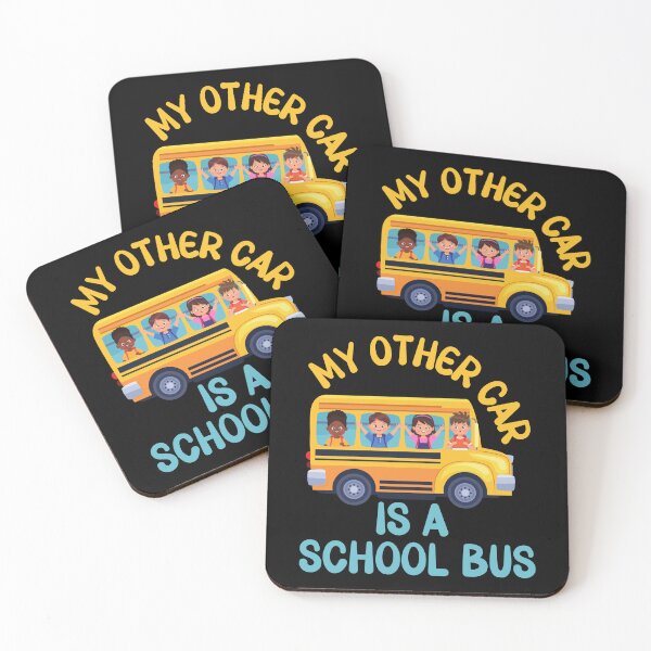 Item preview, My other car is a school bus designed and sold by EvergreenWhimsy.