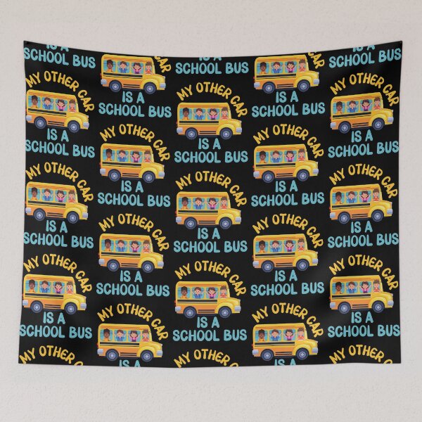 Item preview, My other car is a school bus designed and sold by EvergreenWhimsy.