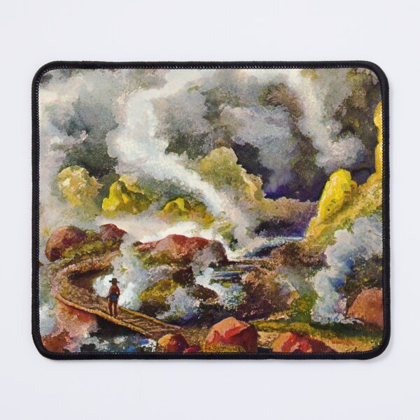 Item preview, Papandayan Volcano in Java -Ernst Haeckel designed and sold by TeeARTHY.
