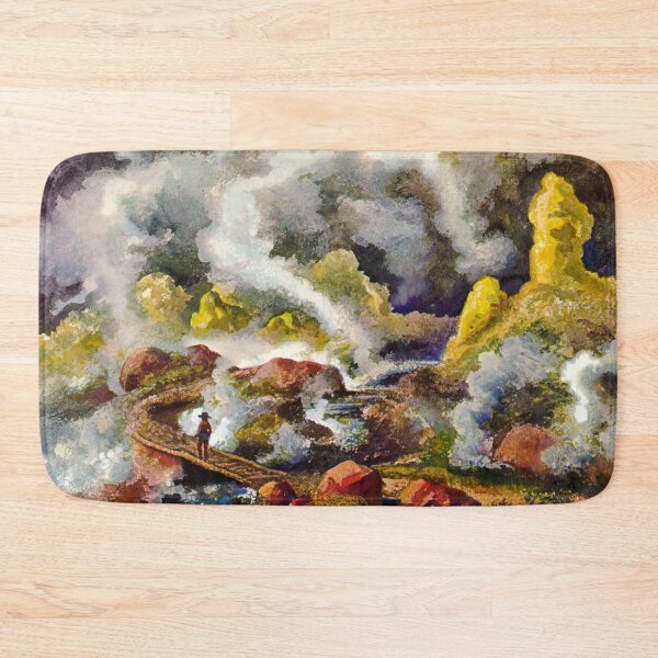 Item preview, Papandayan Volcano in Java -Ernst Haeckel designed and sold by TeeARTHY.