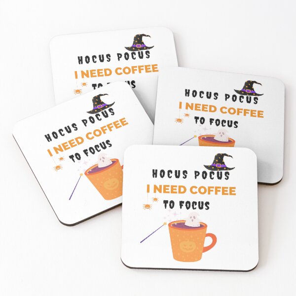 Item preview, Hocus Pocus I need Coffee to Focus designed and sold by Inspirely.
