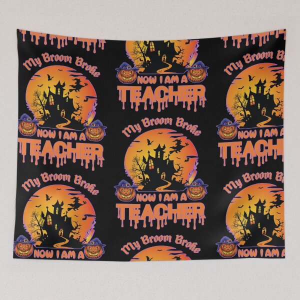 Item preview, My Broom Broke So Now I Am A Teacher designed and sold by WoodburyLake.