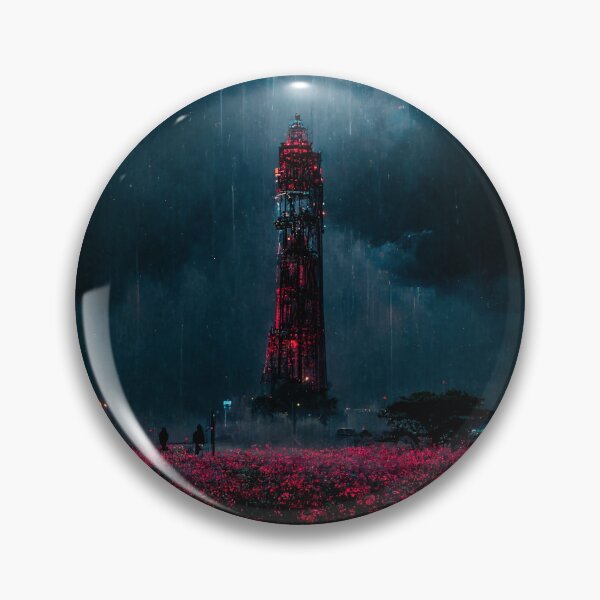 Item preview, Dark Tower on Field of Roses designed and sold by devath.