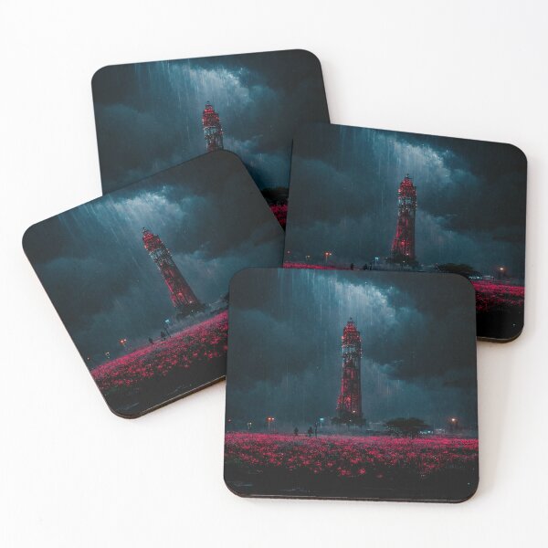 Item preview, Dark Tower on Field of Roses designed and sold by devath.