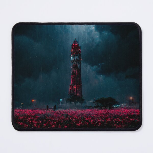 Item preview, Dark Tower on Field of Roses designed and sold by devath.