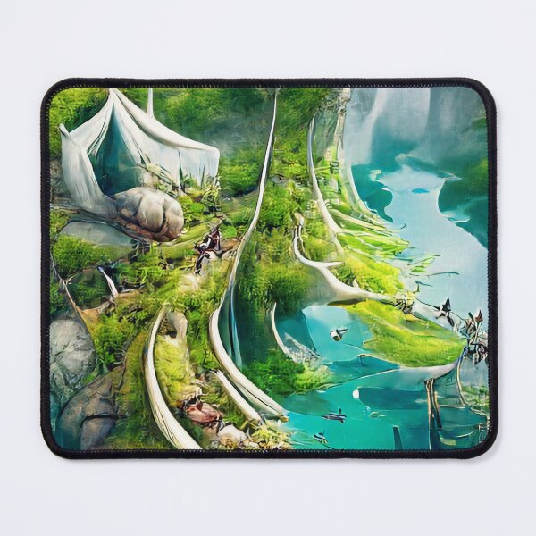 Item preview, Fantasy landscape designed and sold by DemureArtsy.