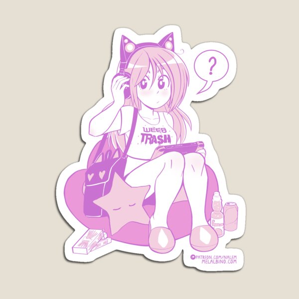 Artikelvorschau, Weeb Papierkorb 2.0 entworfen und verkauft von Mel Albino.