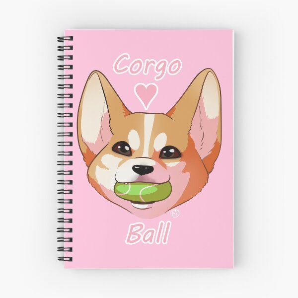 Item preview, Corgi Loves Ball! designed and sold by ErrorEmma.