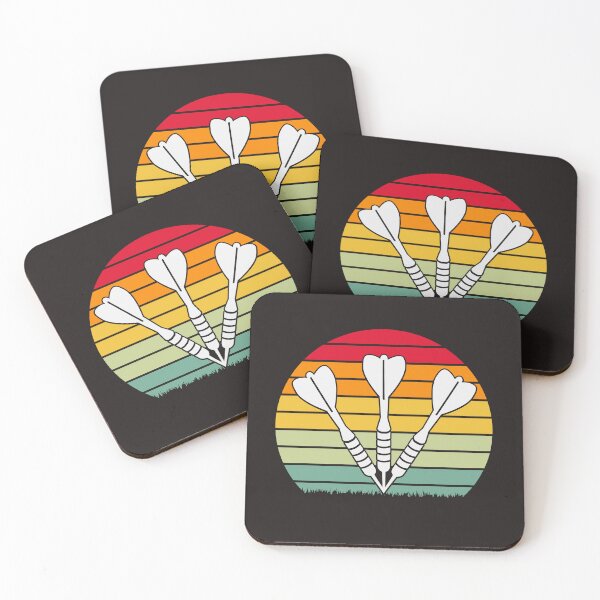 Item preview, Vintage Dart Sunset T Shirt Sticker designed and sold by Timcito.